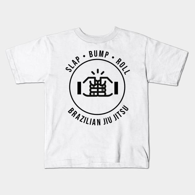 Jiu Jitsu Slap Bump Roll Kids T-Shirt by Notre Jiu Jitsu